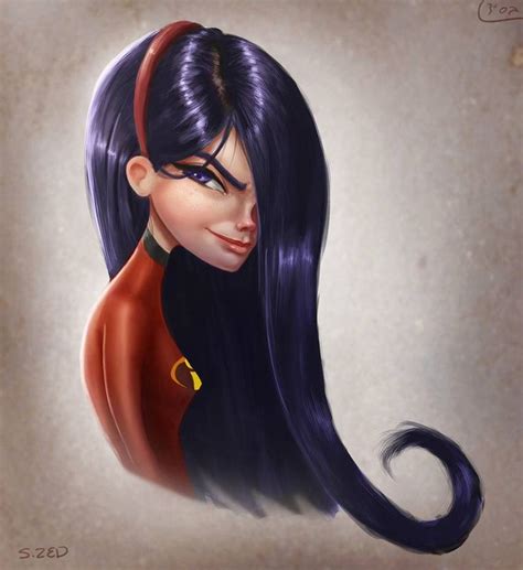 Violet Parr By Silvanuszed On Deviantart Violet Parr Disney Fan Art