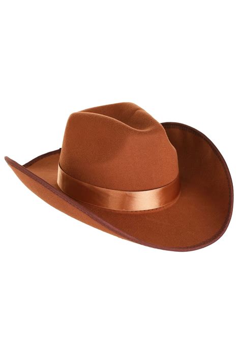 brown outlaw cowboy hat