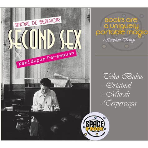 Buku Second Sex Kehidupan Perempuan Simone De Beauvoir Shopee