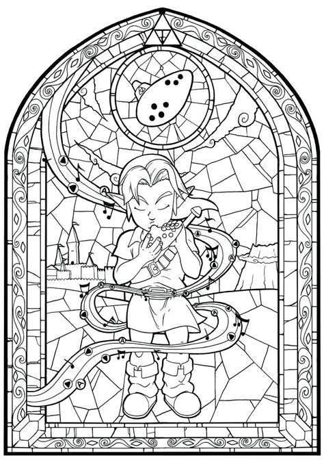 zelda coloring pages  getcoloringscom  printable colorings