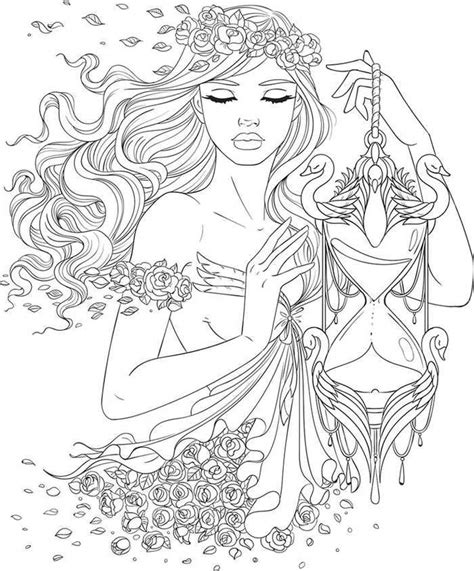 coloring pages  teen girls coloring pages