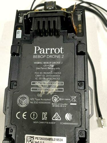 parrot bebop  drone motherboard central body complete mother board ebay