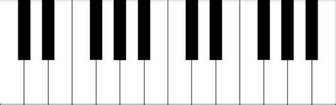 images  blank piano keys clipart