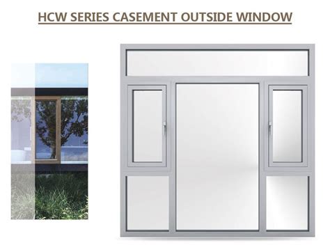 horizontal aluminium frame casement window double panel french casement windows aluminum