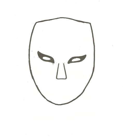 mask template  ninjawerewulf  deviantart