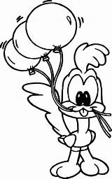 Runner Road Coloring Pages Drawing Looney Tunes Baby Getdrawings sketch template