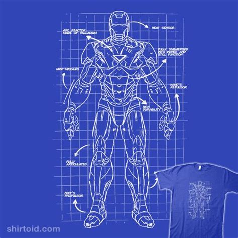 iron man blueprint
