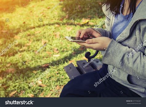 women send message  phone   stock photo  shutterstock