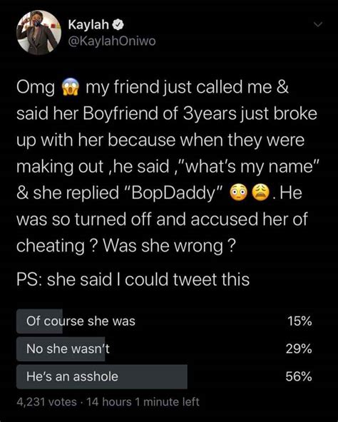 wtf 43 year old man ends relationship after girlfriend