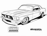 Mustang Coloring Drawing Pages Shelby Car Cars Ford Gt Drawings 1968 Cool Book Kids Truck Color Hot Classic Choose Board sketch template