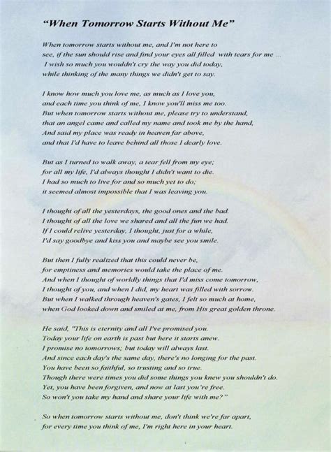 a poem i read to my grandma and tia when they passed its beautiful mom poems funeral poems