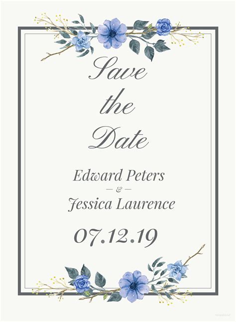 wedding invitation card template  adobe photoshop illustrator