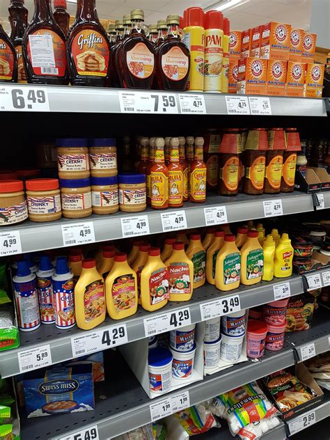 american aisle   local german supermarket grocery supermarket