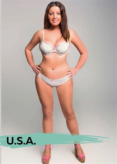 what the perfect woman looks like in 18 different countries