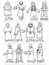 Coloring Pages Bible Characters Popular sketch template