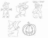 Halloween Vintage Coloring Else Anyone Pdf If sketch template