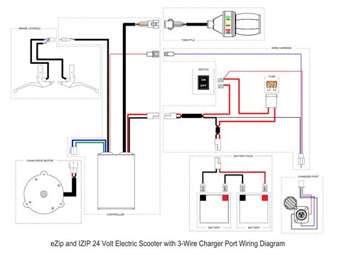 ezip  electric scooter wiring diagram needed electricscooterpartscom support