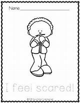 Coloring Feelings Counselor School Sheets Savvy Freebie sketch template