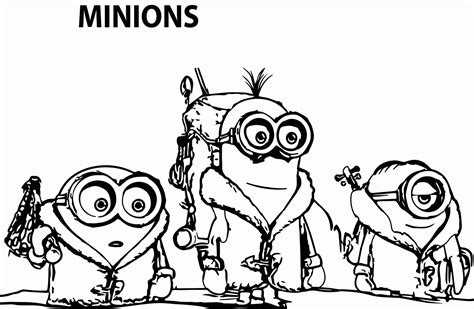 minions coloring pages bob coloring home