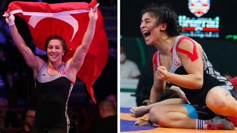 Deportistas Turcas Consiguen Medallas En El Campeonato Mundial De Lucha