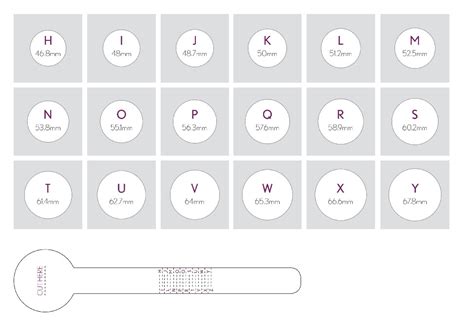 Ring Size Guide Berridges Jewellers Ipswich Vintage Shop