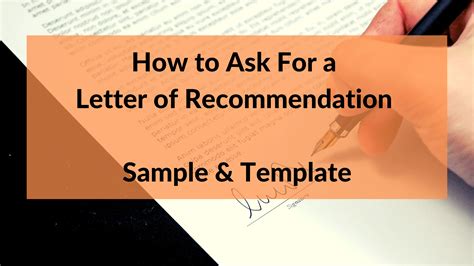 write  recommendation letter tips