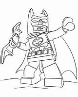 Batman Lego Coloring Pages Movie Kids Fun sketch template