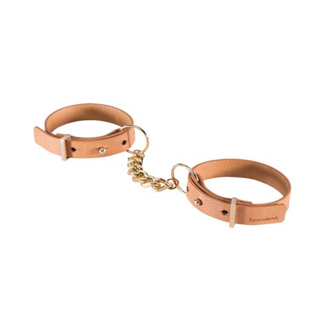 Chic Leather Handcuffs L Couples Role Play L Soft Bondage – Maison Mika