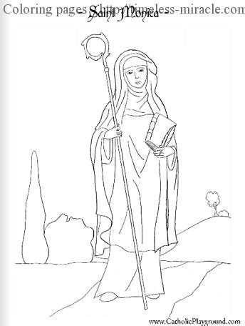 catholic saints coloring pages timeless miraclecom