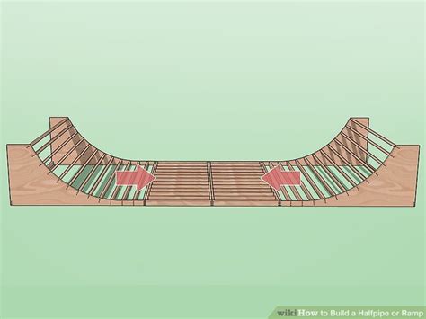 how to build a halfpipe or ramp with pictures wikihow