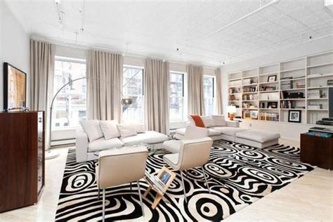 black  white living room designs bringing elegant chic  modern homes