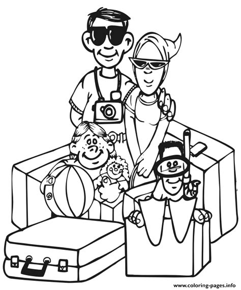 coloring pages  kids   summer vacation coloring page printable