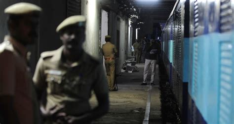 indian robbers pull off hollywood style heist on moving train stealing