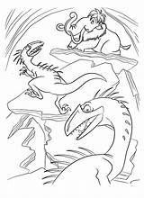 Dinosauri Dinosaurios Coloriage Colorkid sketch template