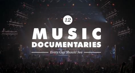 best music documentaries cool material
