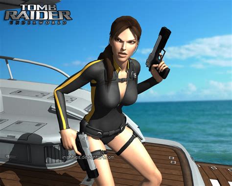 Tomb Raider Underworld Lara Croft Wetsuit By Irishhips On Deviantart