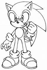 Sonic Hedgehog Pages Colouring Print Printable Coloring Color Getcolorings sketch template