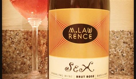 M Lawrence Sex Brut Rosé Wine Review Archives The Savvy