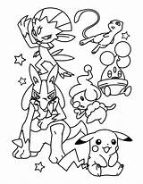 Pokemon Coloring Pages Color Lucario Kids Cute Advanced Printable Print Sheets Redneck Pokémon Book Detailed Boys Drawings Picgifs Tv Series sketch template