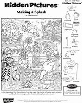 Hidden Highlights Puzzles Printables Kids Worksheets Pages Coloring Games Printable Objects Search Fall Work Easter Sheets Activities Hu Spot Google sketch template