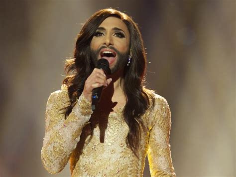 Eurovision 2015 The ‘bearded Lady Conchita Talks Guy Sebastian And