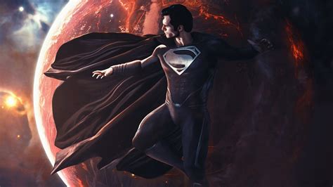 black superman  rwallpaper