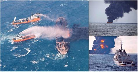 sanchi oil spill is worse than exxon valdez after tanker sinks off
