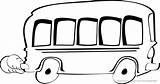 Bus Malvorlage Malvorlagen sketch template