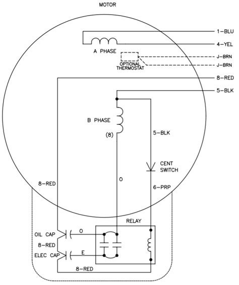 phase motor wiring diagram  wire