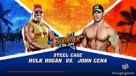 Wwe 2k15 Hulk Hogan Vs John Cena Steel Cage Gameplay