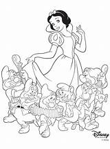 Coloring Snow Pages Disney Princess Cartoon sketch template