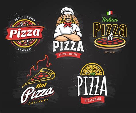 pizza logo vectors  images  ai eps format
