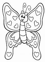 Coloring Pages Valentine Valentines Sheets Color Printable Colouring Sheet Butterfly Kids Print Cute Gif Val4 sketch template