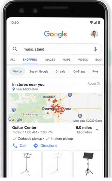 google search    store shopping easier